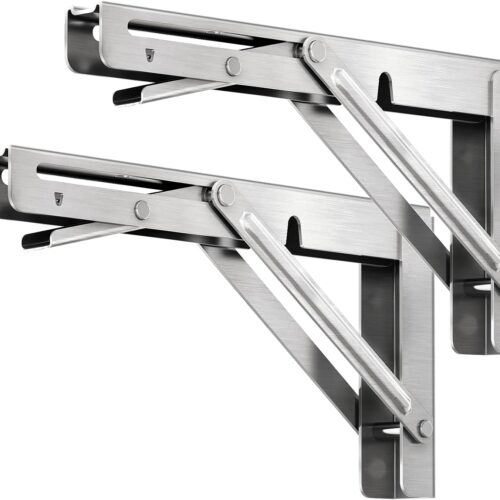 Stainless steel folding stands for food trucks