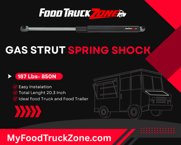 Food Truck/Trailer Service Door Damper - Image 6