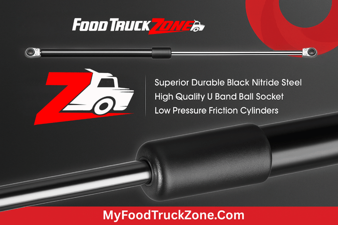 Food Truck/Trailer Service Door Damper - Image 5