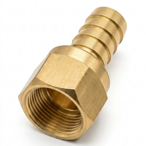 1/2 Hose  To 1/2 45° Female Flare To  Swivel Connector