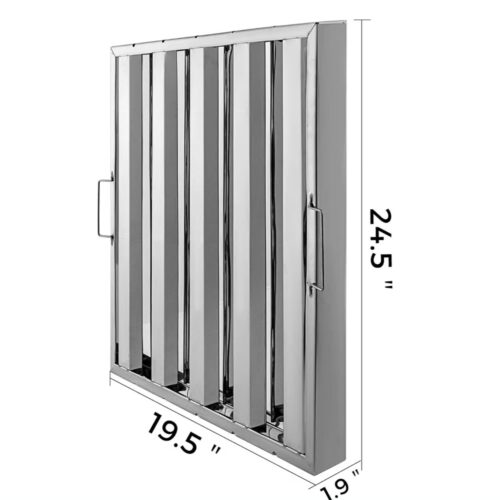 Stainless Steel Grease Hood Filter 25 X 20 x2